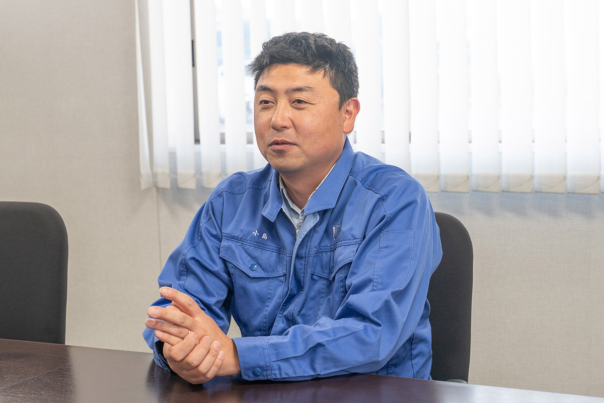 井上金属（株）  福岡支店 倉庫課長 小島様